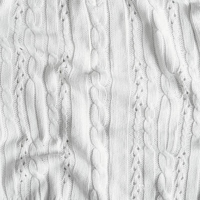 白色象牙針織面料紋理。手工毛衣, 背景, 復(fù)制空間